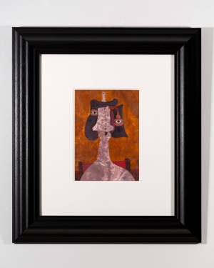 Desmond Morris  (b.1928) 'Expressive Figure' 1988